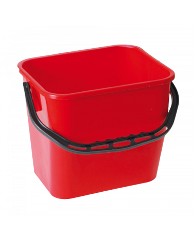 Seau 12L rouge