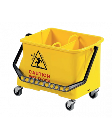 Seau de lavage bi bacs Spider 2 X 8 L