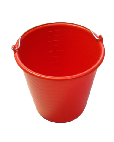 Seau industriel de couleur 12 L