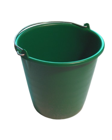 Seau industriel de couleur 12 L