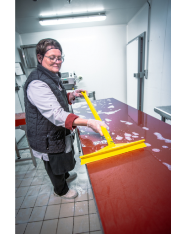Raclette monolame ultra hygiènique, 600 mm, Rouge - Vikan