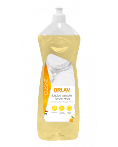 x 1L Liquide Vaisselle Désinfectant