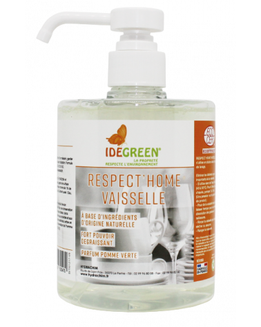 x 500mL Respect'Home® Vaisselle - IDEGREEN