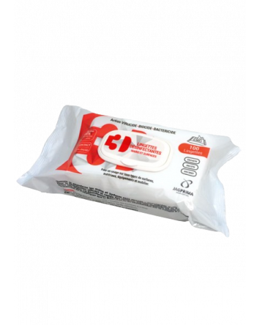 x100 Lingettes SUPER 3D Multi-Surfaces