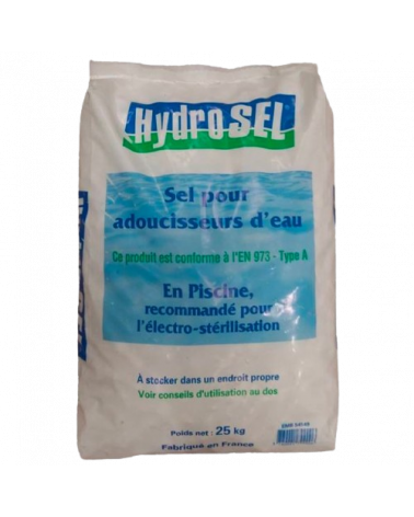 x 25Kg Sel pour adoucisseurs d'eau et pour piscines