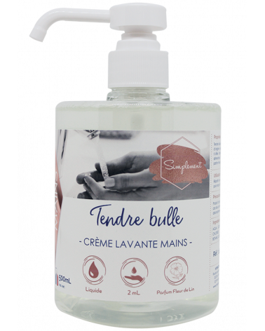 x 500mL Savon mains liquide Tendre bulle Ecolabel
