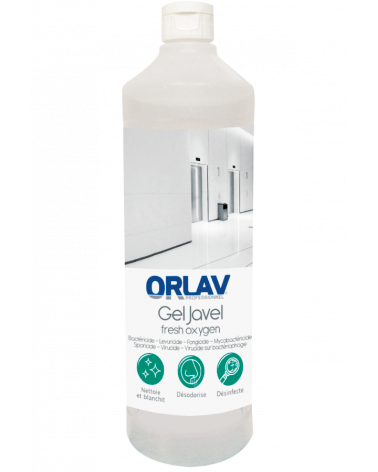 x 1L Gel Javel Fresh Oxygen