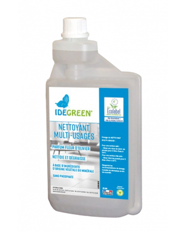 x 1L Nettoyant multi usage parfum Fleur d'Olivier - Ecolabel