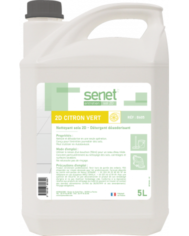 X 5L 2D Parfum Citron Vert