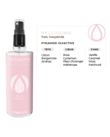 x 125 ml Vapolux Désodorisant Parfums Féminins / Masculins