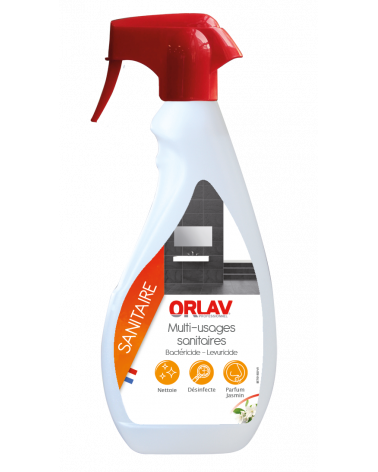 x 750 ml Multi usages sanitaires fleurs blanches et jasmin