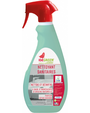 x 750mL Nettoyant Sanitaires Ecolabel - IDEGREEN
