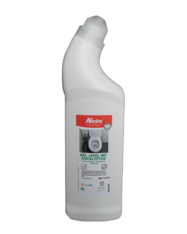x 1L Gel WC javel Eucalyptus