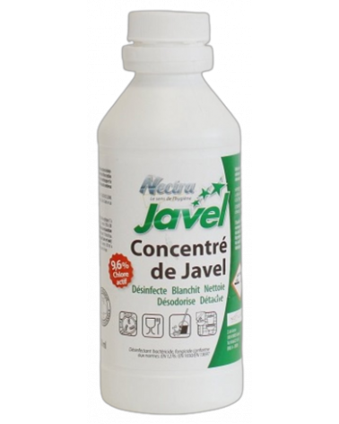 x 250mL Concentré de javel 9.6%