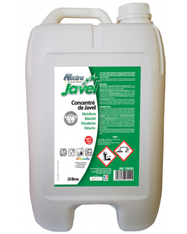 x 20L Concentré de javel 9.6%