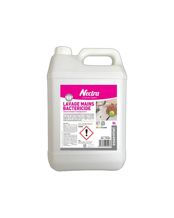 x 5L Lavage mains bactéricide