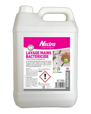 x 5L Lavage mains bactéricide