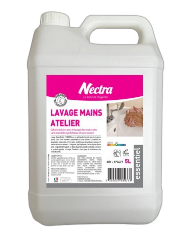 x 5 L Lavage mains atelier