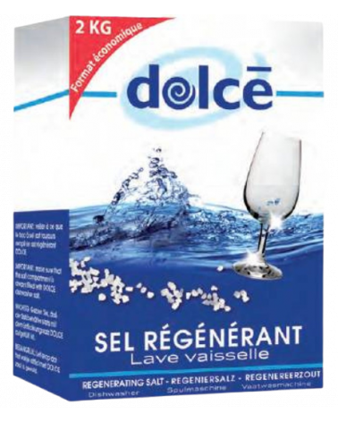 X2 kg Sel régénérant lave vaisselle