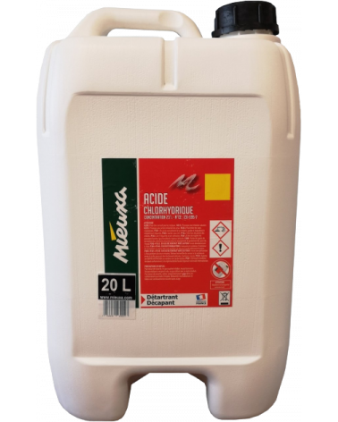 X 20 L Acide chlorydrique