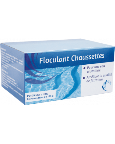 x 1Kg Floculant en chaussettes