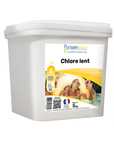 x 5Kg Chlore lent galets 125g