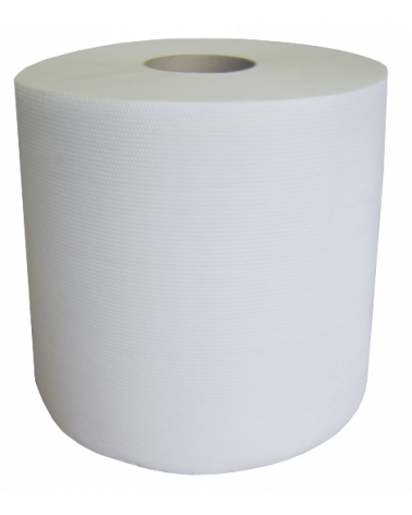 x 2 Bobines d'essuyage blanc