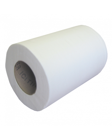 Rouleaux d'essuyage dévidage central 200 formats - Ecolabel - 2 plis