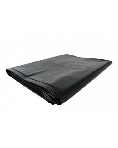 Housses 1 000 L noirs 30 µ en polyéthylène 100% recyclé / recyclable