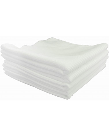 Micro fibre tricot luxe blanche