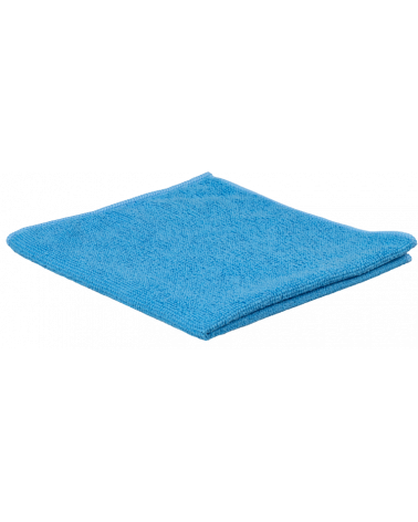 x10 lavettes micro fibre tricot first bleu