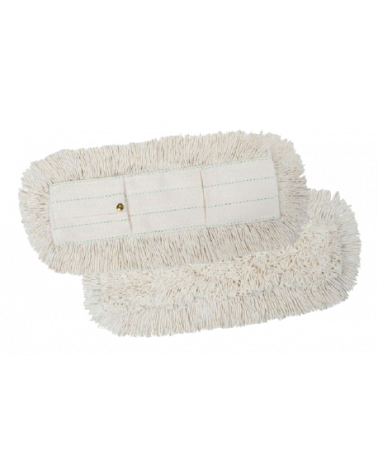 Frange de dépoussiérage à boutons en coton 60cm