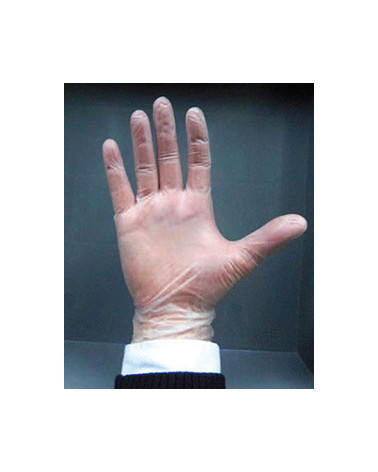 Gants jetables en vinyle taille S non poudrés - Certifiés contact alimentaire