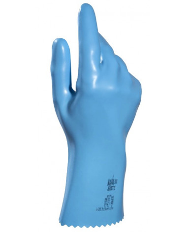 Paire de gants latex bleu épais taille 9 - Mapa