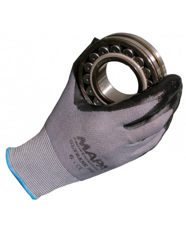 Paire de gants nitrile noir taille 8 - Mapa
