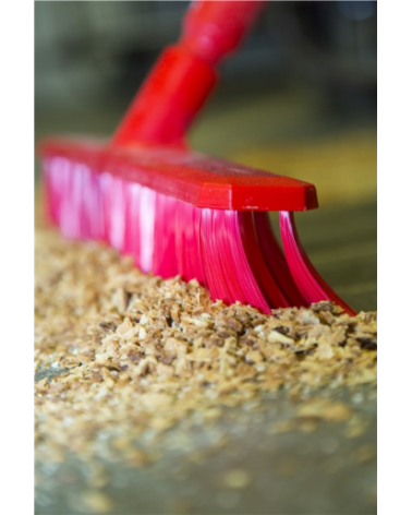 Ultra Safe Technology (UST) Balai, 400 mm, Medium, Rouge - Vikan