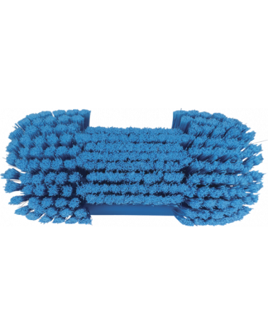 Brosse à passage d'eau, angle Réglable, 240 mm, souple/fleuré, Bleu - Vikan