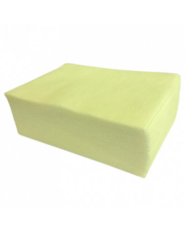 Lavettes antibactériennes jaunes